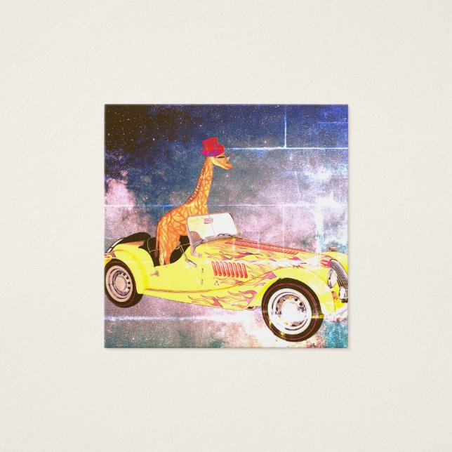 Cartes De Visite Giraffe dans l'espace Notes standard (Devant)