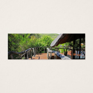 Cartes De Visite Gîte dans la savane africaine