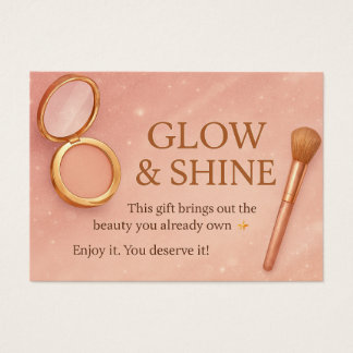 Cartes De Visite Give your skin a touch of natural magic!