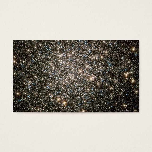 Cartes De Visite Globe des neiges céleste des étoiles (Devant)