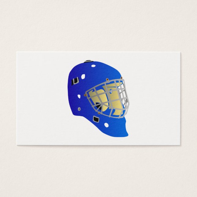 Cartes De Visite Goalie Mask (Devant)