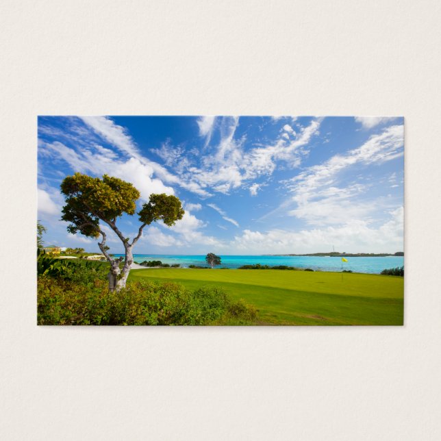 Cartes De Visite Golf (Devant)