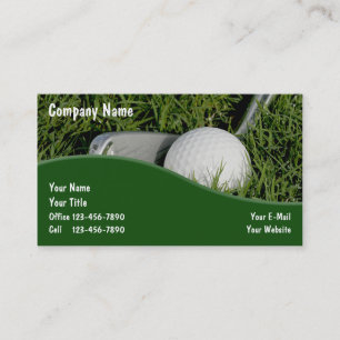 Cartes de visite Golf