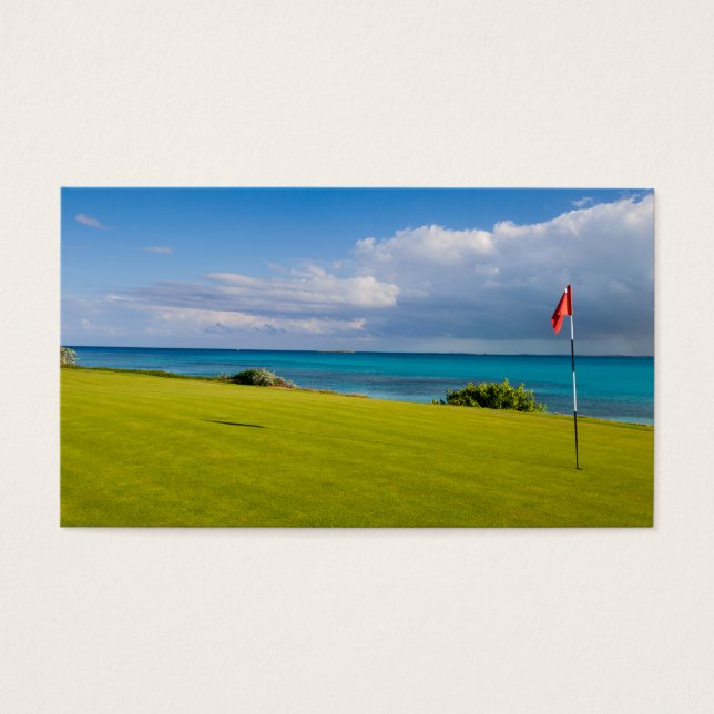 Cartes De Visite Golf (Devant)