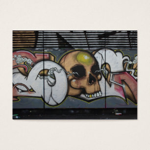 Cartes De Visite Graffiti Skull
