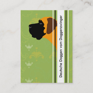Cartes de visite Grand Danois