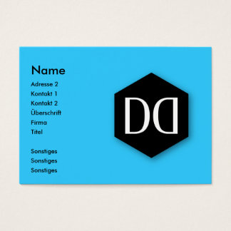Cartes De Visite Grand Danois DD Identité