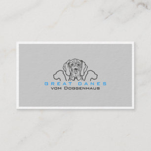 Cartes de visite Grandes Danoises