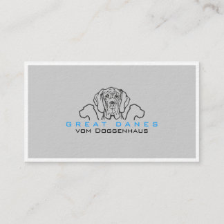 Cartes de visite Grandes Danoises