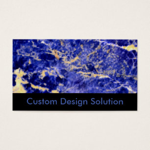 Cartes De Visite Granit bleu, marbre bleu, pierre bleue