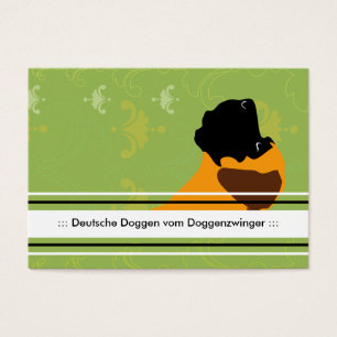 Cartes De Visite Great Dane fawn