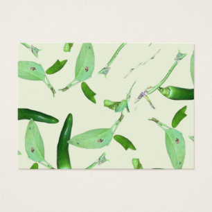 Cartes De Visite Green Chillis