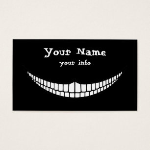 Cartes De Visite Grimace de Cheshire