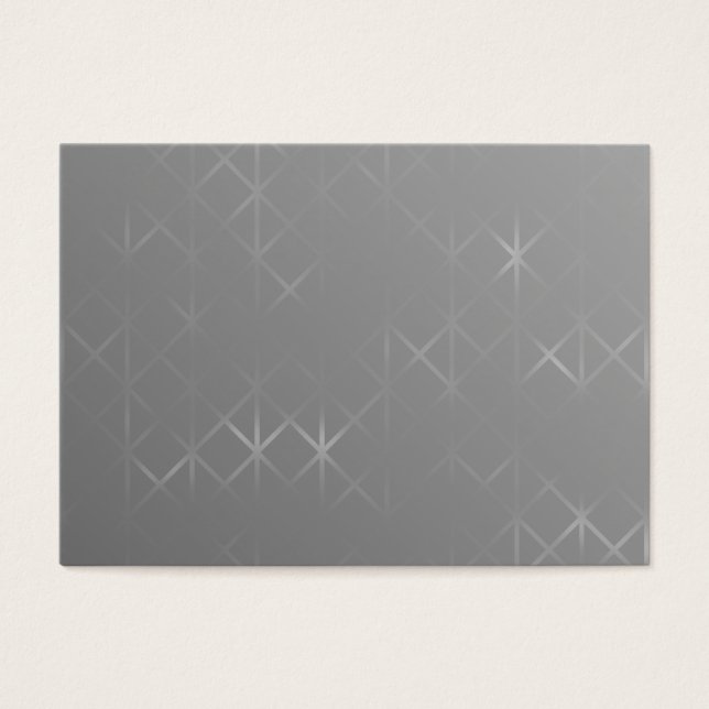 Cartes De Visite Gris Abstrait. Misty Grid Design Arrière - plan. (Devant)