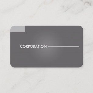 cartes de visite gris modernes et propres