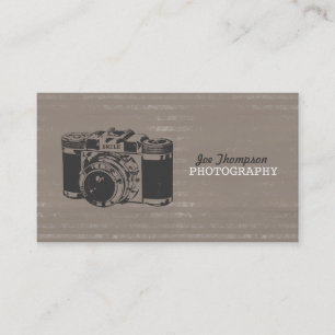 Cartes de visite grunges de photographie