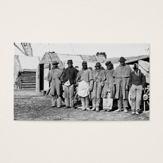 Cartes De Visite Guerre civile, Black Teamsters (Devant)