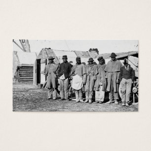 Cartes De Visite Guerre civile, routiers noirs