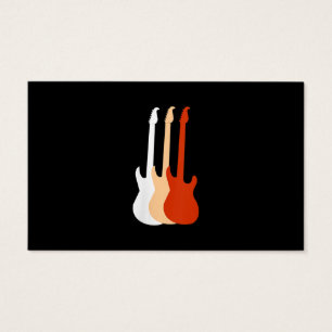 Cartes De Visite Guitare électrique - Guitare