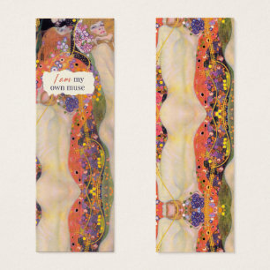 Cartes De Visite Gustav Klimt Signets de la pêche orange noire