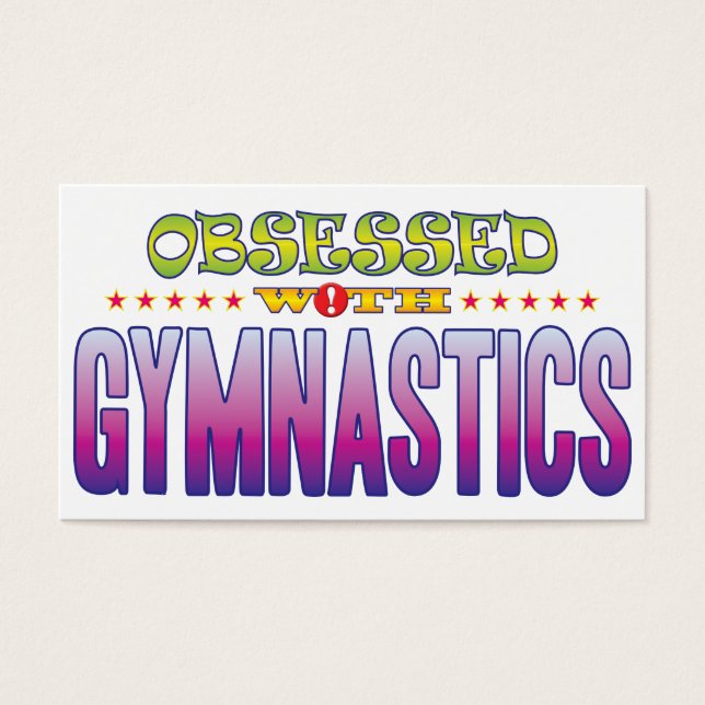 Cartes De Visite Gymnastique 2 observée (Devant)