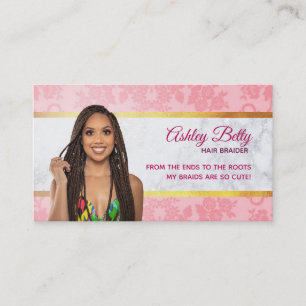 Cartes de visite Hair Braider