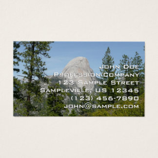 Cartes De Visite Half Dome depuis Panorama Trail II