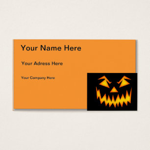 Cartes De Visite Halloween