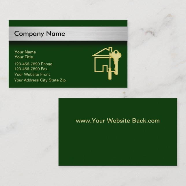 Cartes de visite Handyman (Devant / Derrière)