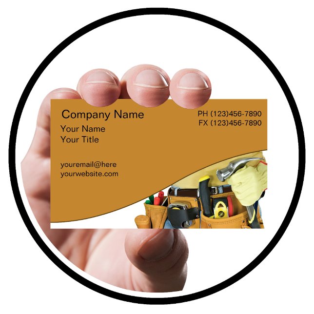 Cartes de visite Handyman (Créateur téléchargé)