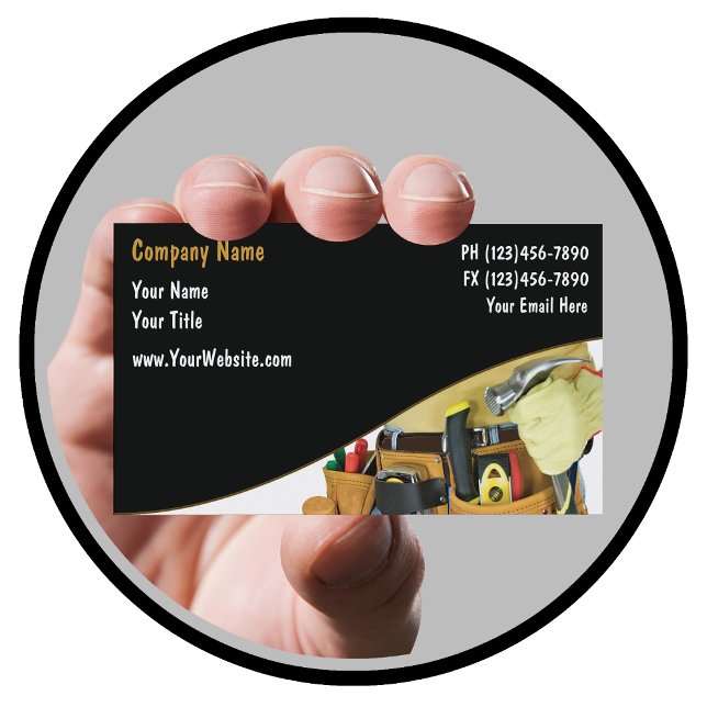 Cartes de visite Handyman (Créateur téléchargé)