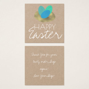 Cartes De Visite Happy Easter Speckled Egg Easter Nest Business
