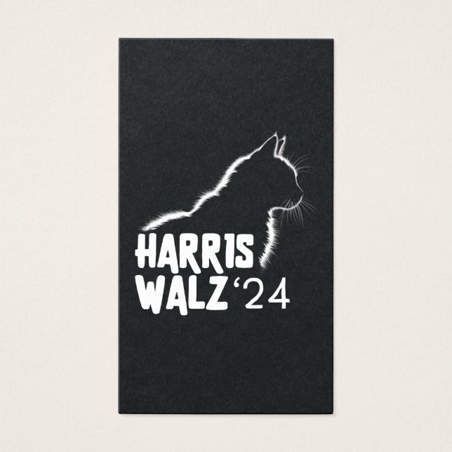 Cartes De Visite Harris Walz 2024 (Devant)
