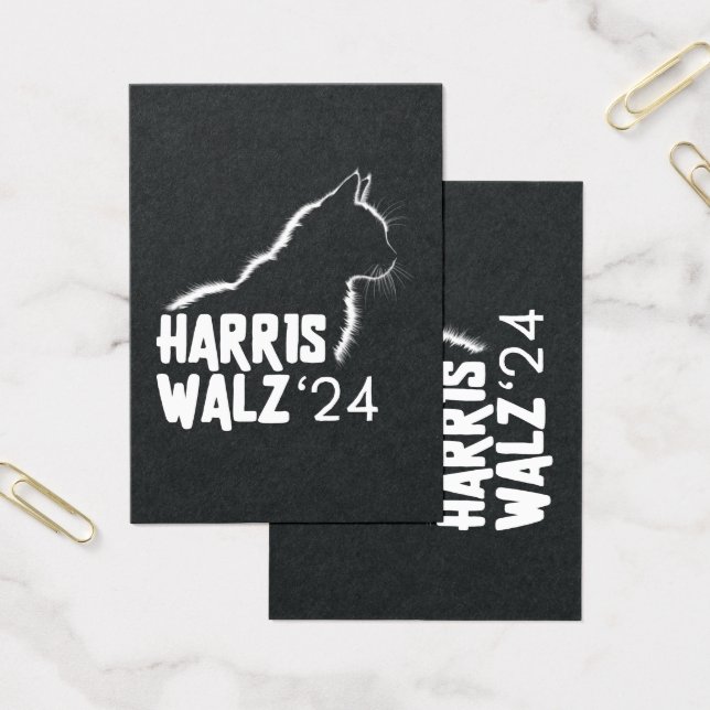 Cartes De Visite Harris Walz 2024 (Bureau)