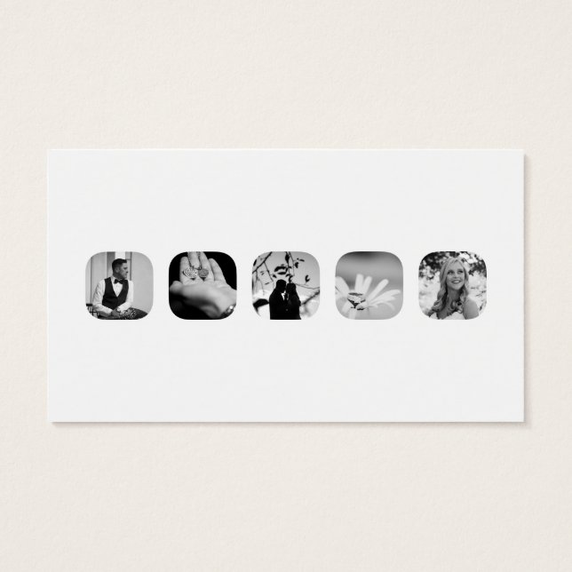 Cartes De Visite hashtag instagram (Dos)