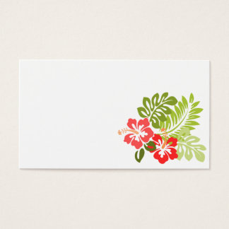 Cartes De Visite hawaii-309006 fleur de flore hawaii hibiscus