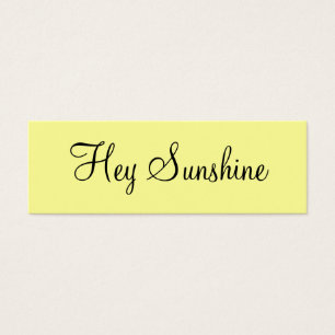 Cartes De Visite Hé soleil