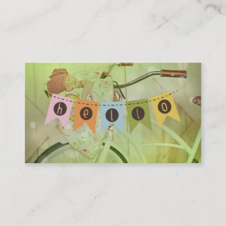 Cartes de visite Hello Flags