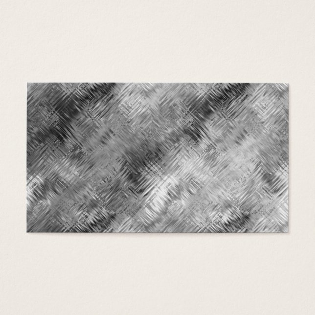 Cartes De Visite Hématite Gris Scribblé Texture (Devant)