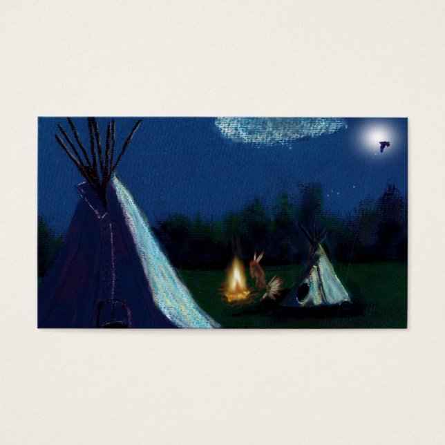 Cartes De Visite heure des ancêtres (Devant)