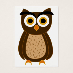 Cartes De Visite hibou