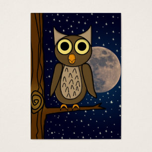 Cartes De Visite hibou
