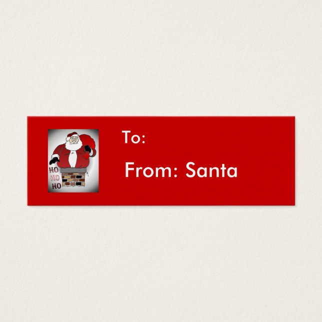 Cartes De Visite Ho Ho Ho (Devant)
