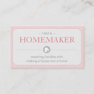 Cartes de visite Home Maker