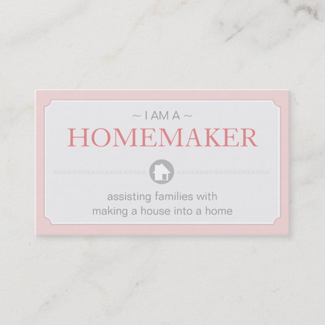 Cartes de visite Home Maker (Devant)