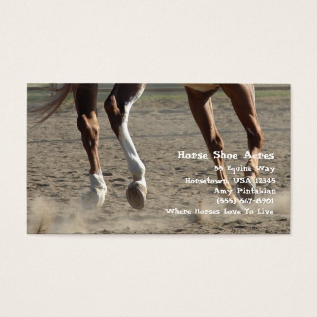 Cartes De Visite Hooings en mouvement (Devant)