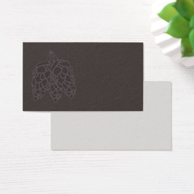 Cartes De Visite Hops Print -Blank Ver.2 DG (Bureau)