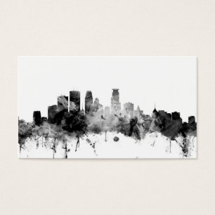 Cartes De Visite Horizon de Minneapolis Minnesota
