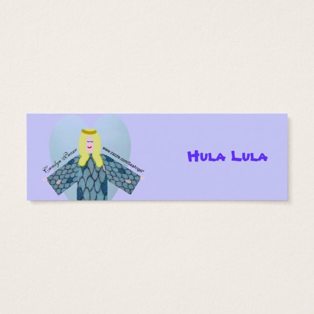 Cartes De Visite Hula Lula, Mini Signets (Dos)