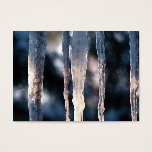 Cartes De Visite Icicles ATC (Devant)